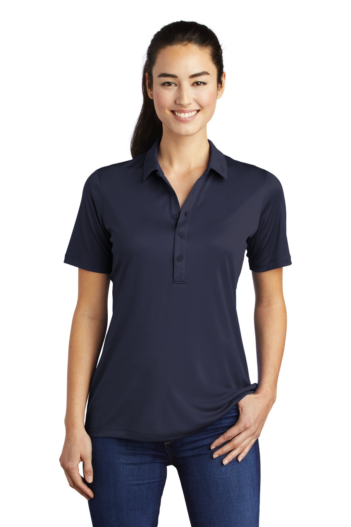 Sport-Tek® Women's Posi-UV® Pro Polo