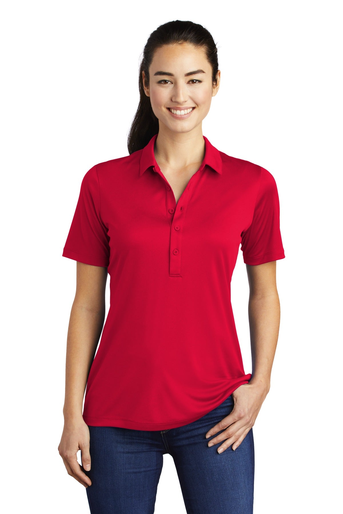 Sport-Tek® Women's Posi-UV® Pro Polo