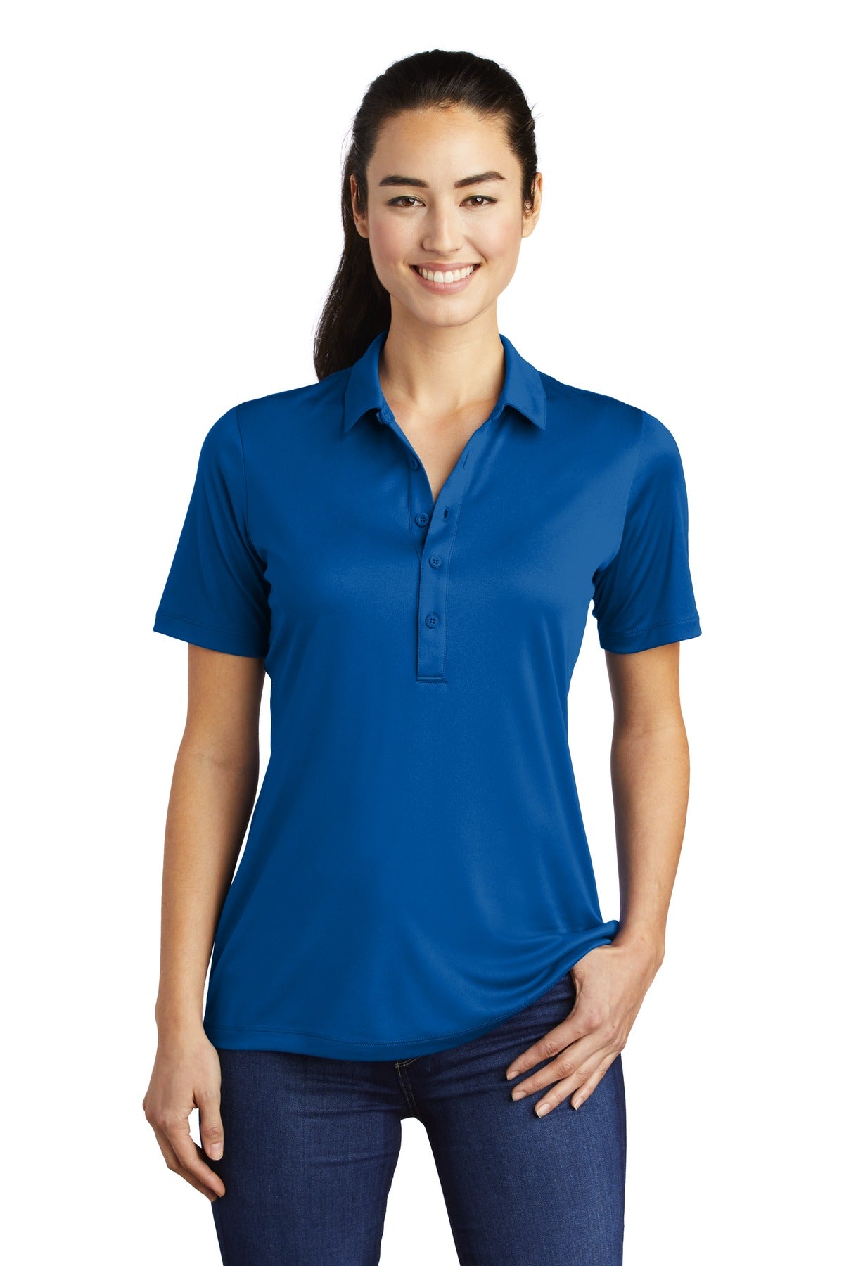 Sport-Tek® Women's Posi-UV® Pro Polo