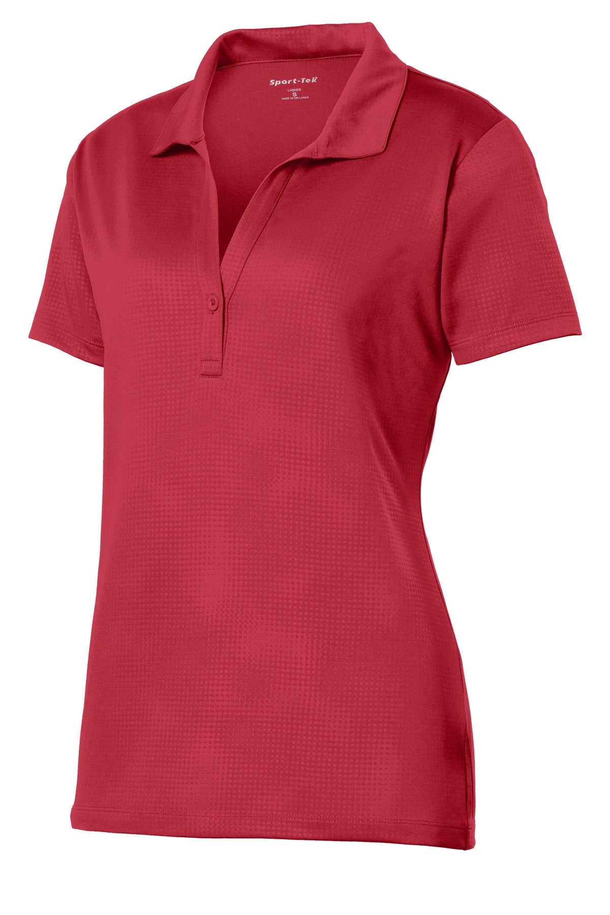 Sport-Tek® Women's Embossed PosiCharge® Tough Polo®