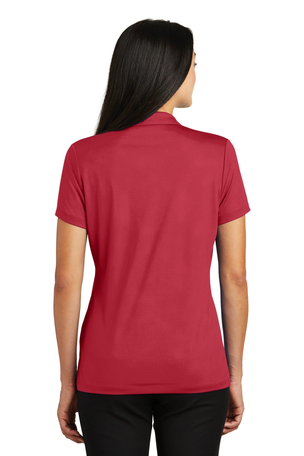 Sport-Tek® Women's Embossed PosiCharge® Tough Polo®