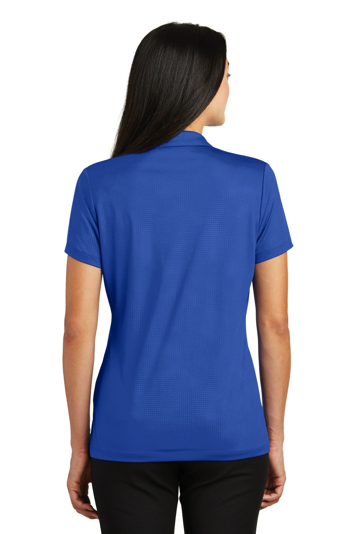 Sport-Tek® Women's Embossed PosiCharge® Tough Polo®