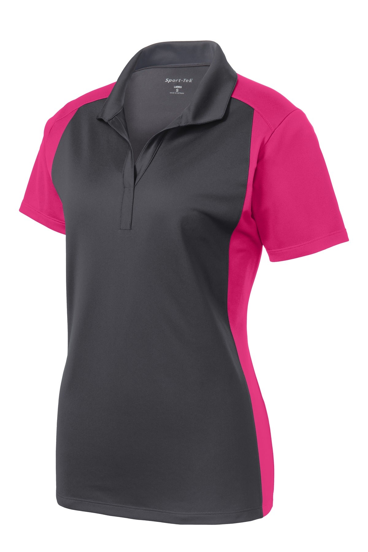 Sport-Tek® Women's Colorblock Micropique Sport-Wick® Polo