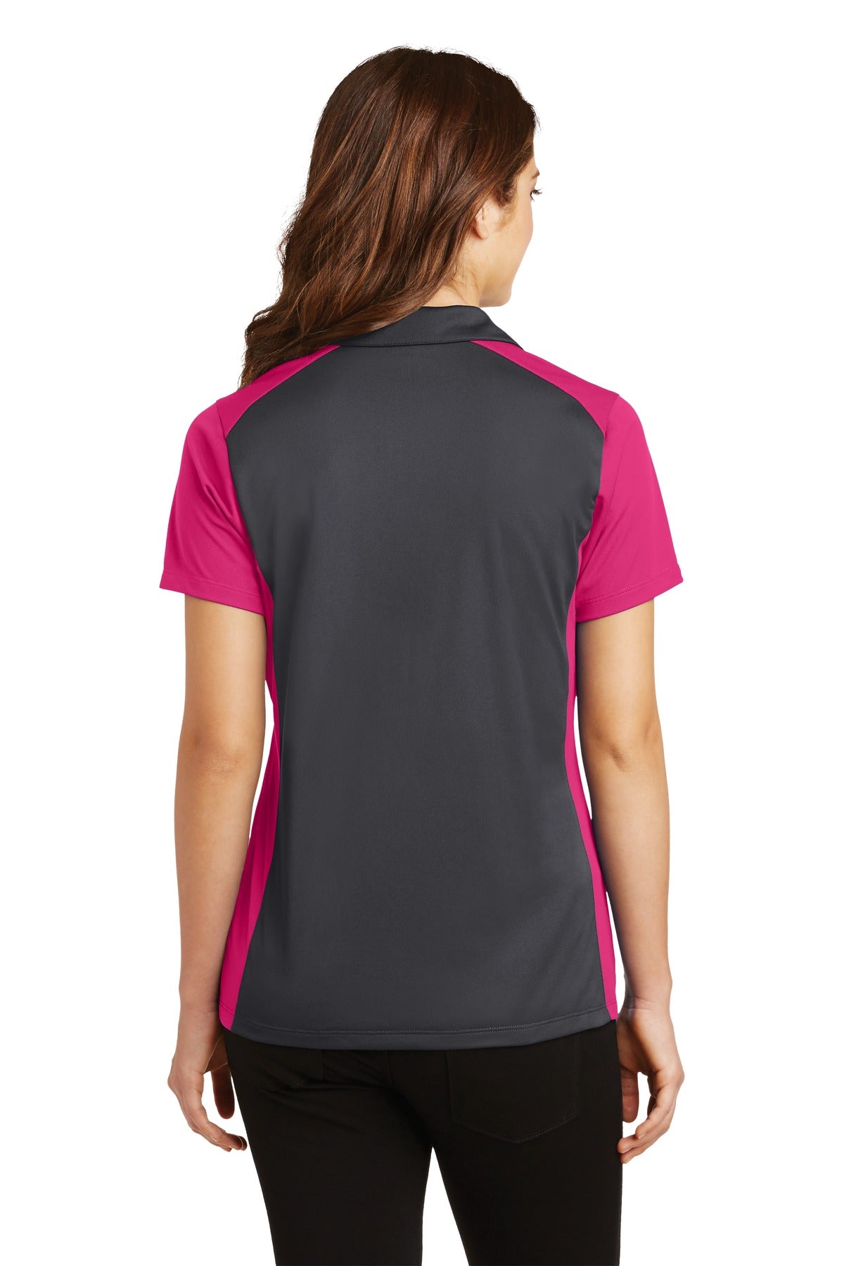 Sport-Tek® Women's Colorblock Micropique Sport-Wick® Polo
