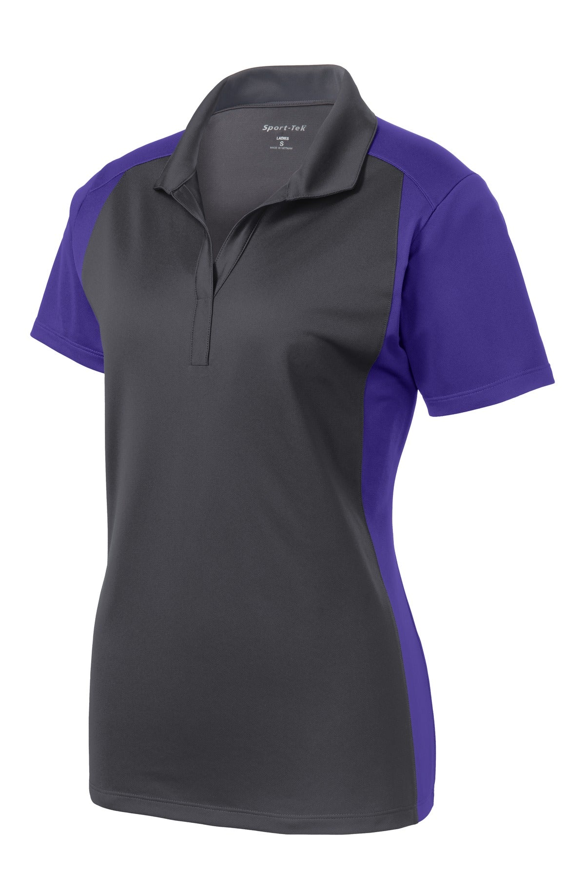 Sport-Tek® Women's Colorblock Micropique Sport-Wick® Polo