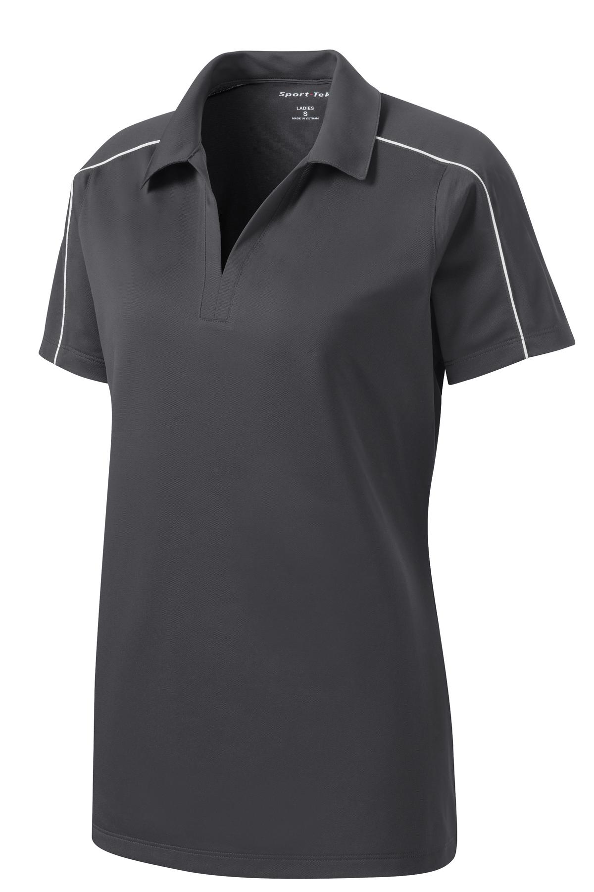 Sport-Tek® Women's Micropique Sport-Wick® Piped Polo