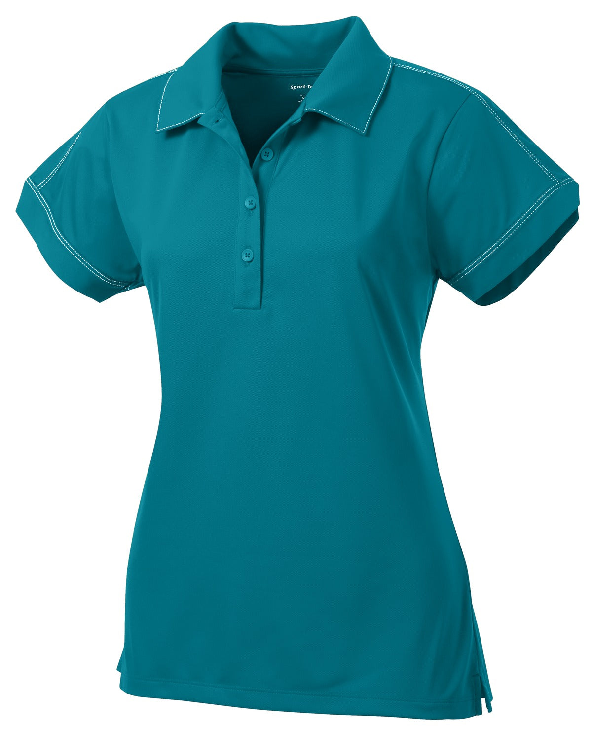 Sport-Tek® Women's Contrast Stitch Micropique Sport-Wick® Polo