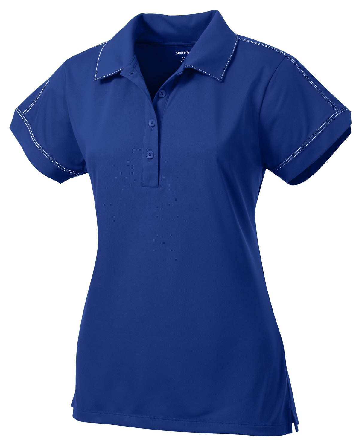Sport-Tek® Women's Contrast Stitch Micropique Sport-Wick® Polo