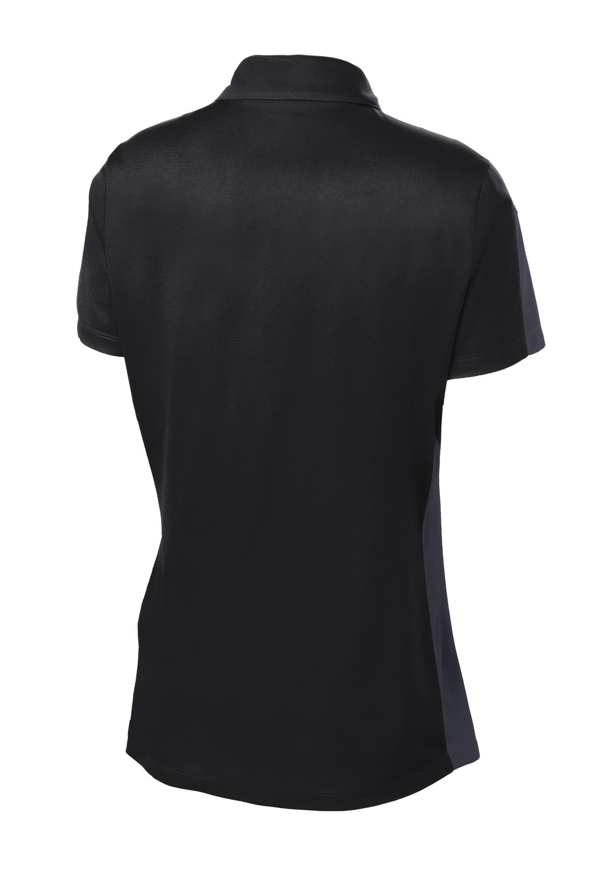 Sport-Tek® Women's PosiCharge® Active Textured Colorblock Polo