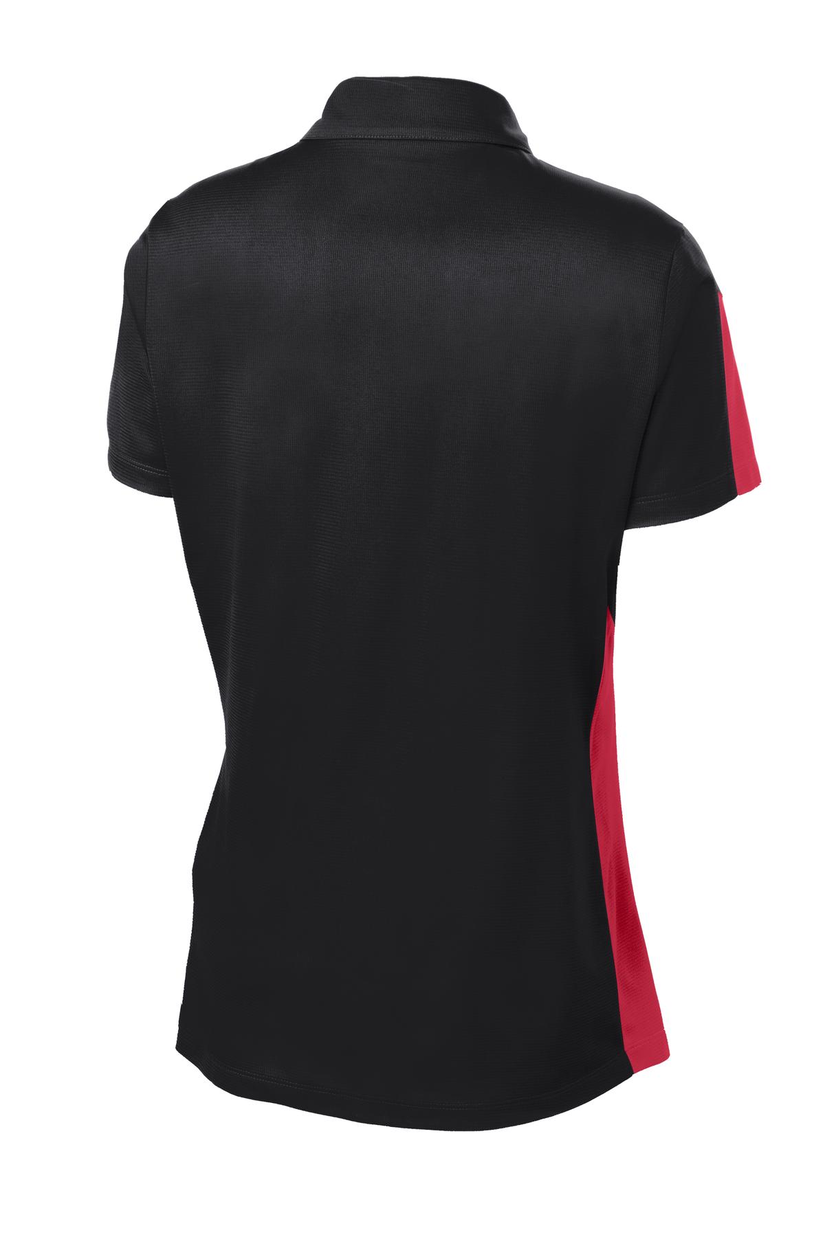 Sport-Tek® Women's PosiCharge® Active Textured Colorblock Polo