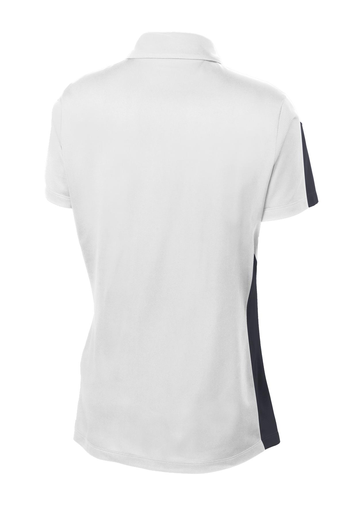 Sport-Tek® Women's PosiCharge® Active Textured Colorblock Polo