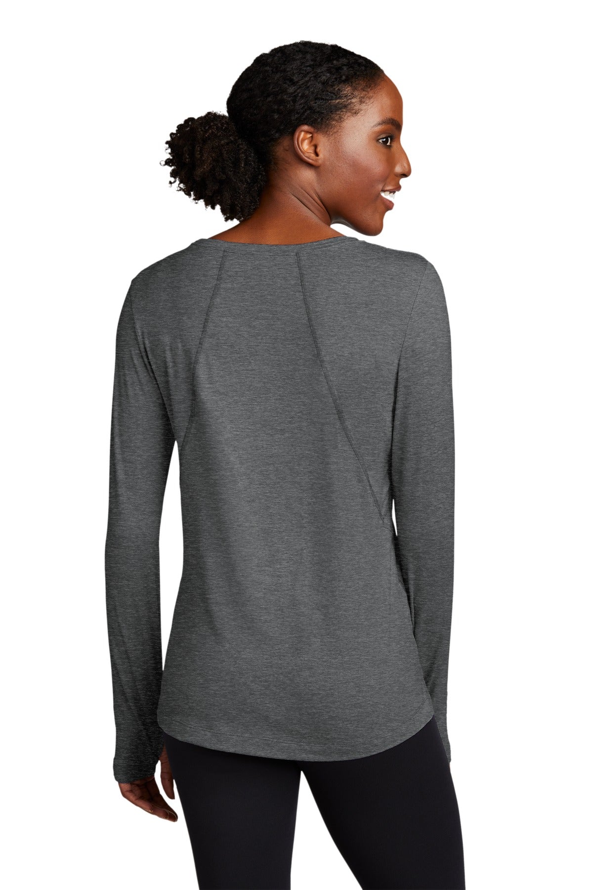 Sport-Tek® Women's Exchange 1.5 Long Sleeve Crew