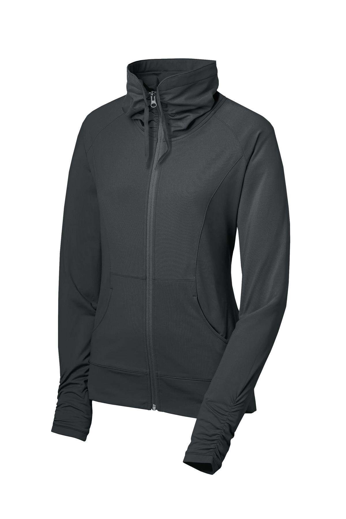 Sport-Tek® Women's Sport-Wick® Stretch Full-Zip Jacket