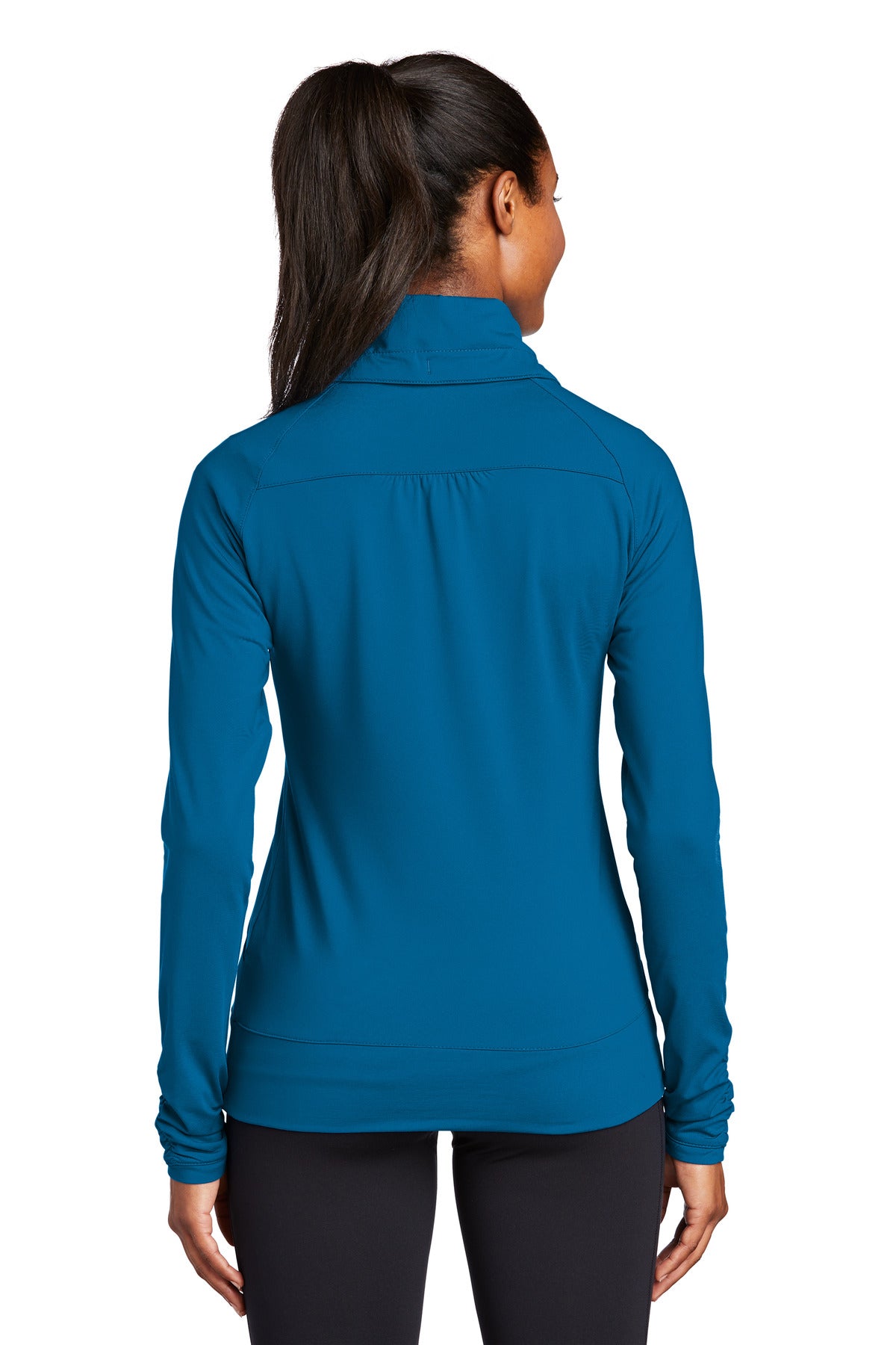 Sport-Tek® Women's Sport-Wick® Stretch Full-Zip Jacket
