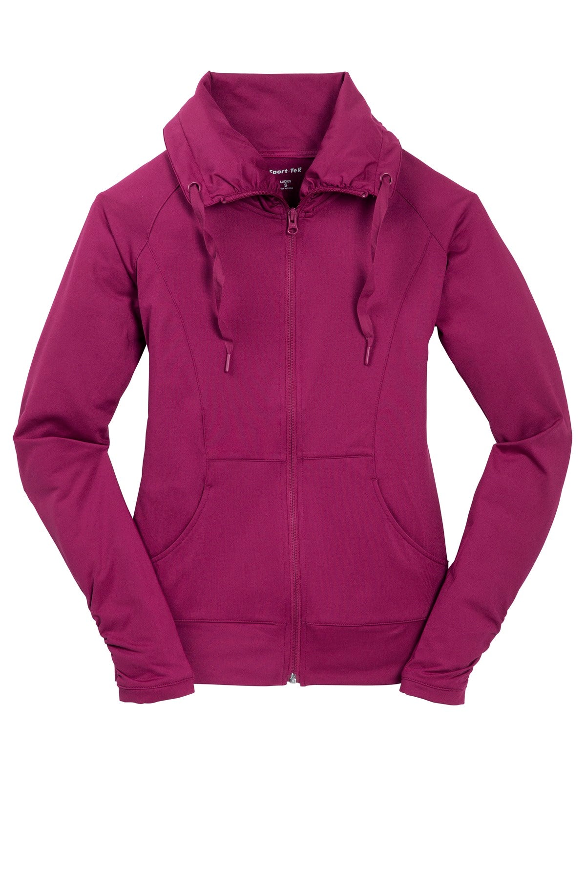 Sport-Tek® Women's Sport-Wick® Stretch Full-Zip Jacket