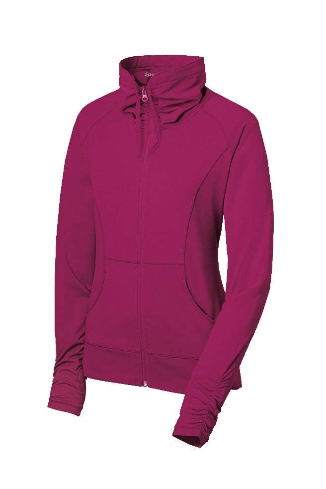 Sport-Tek® Women's Sport-Wick® Stretch Full-Zip Jacket
