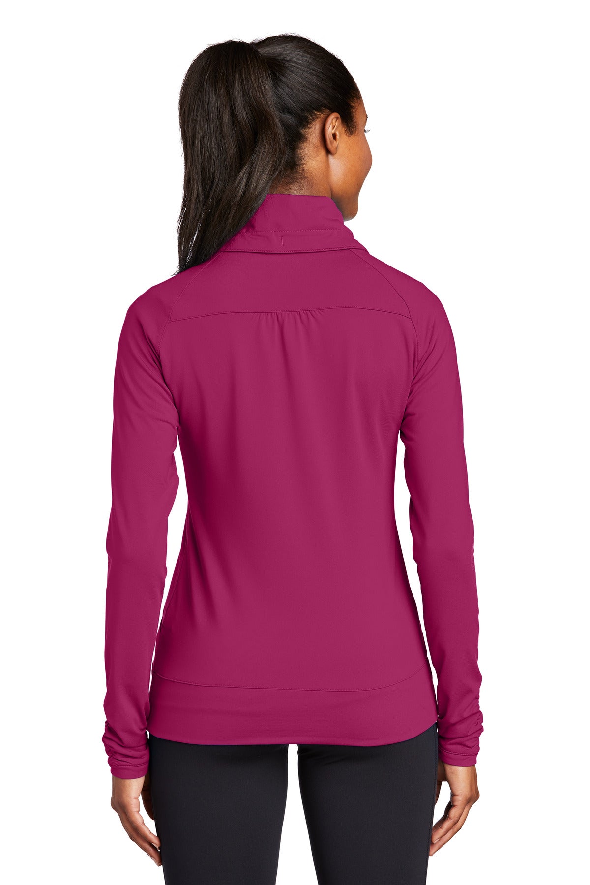 Sport-Tek® Women's Sport-Wick® Stretch Full-Zip Jacket