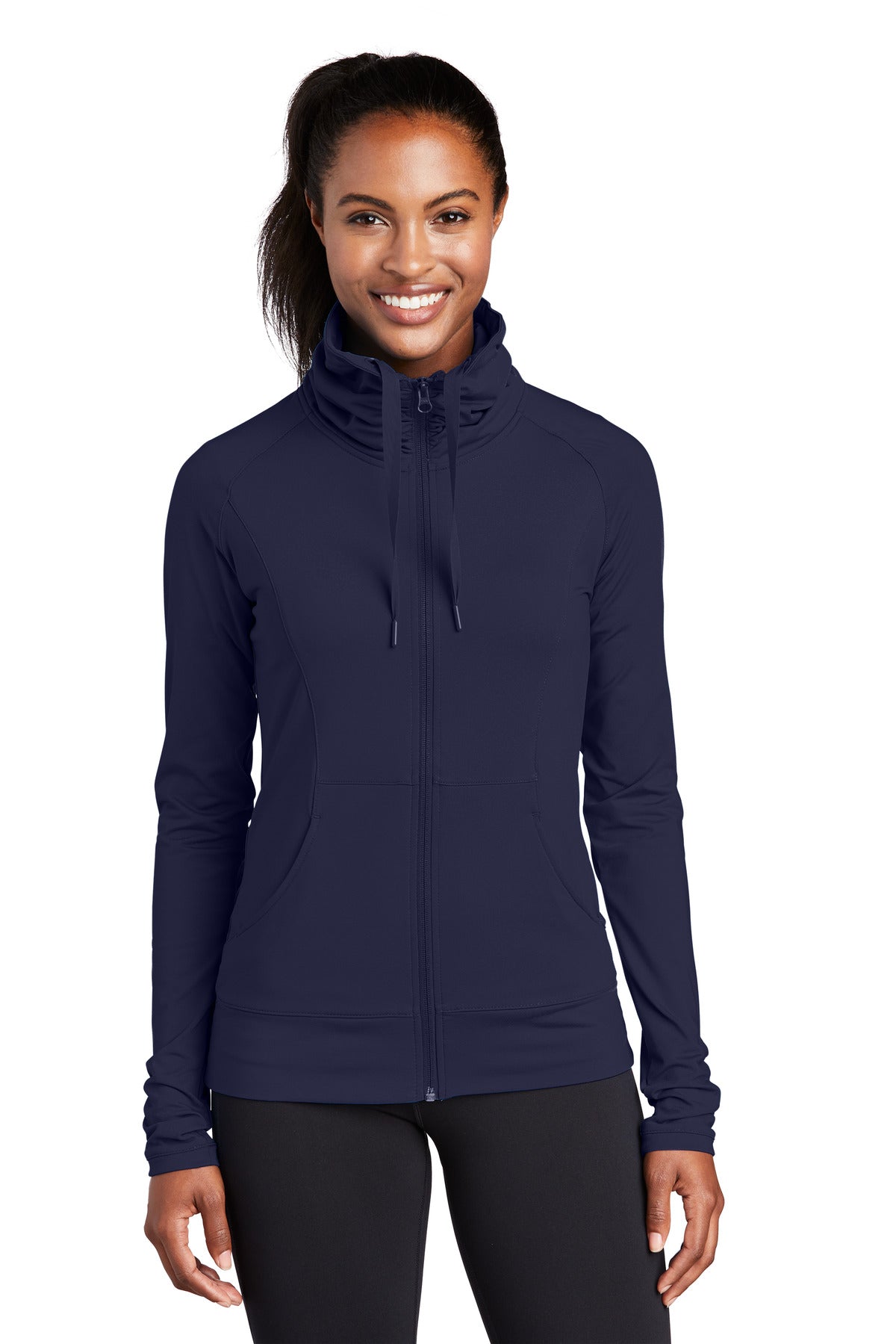 Sport-Tek® Women's Sport-Wick® Stretch Full-Zip Jacket