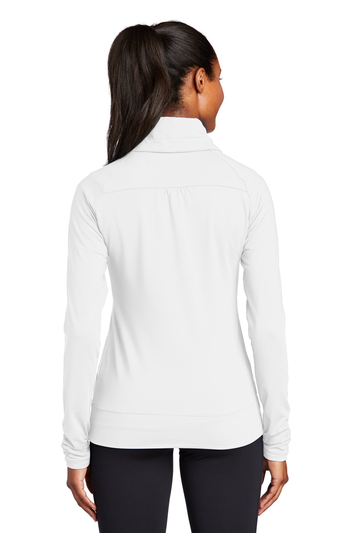 Sport-Tek® Women's Sport-Wick® Stretch Full-Zip Jacket
