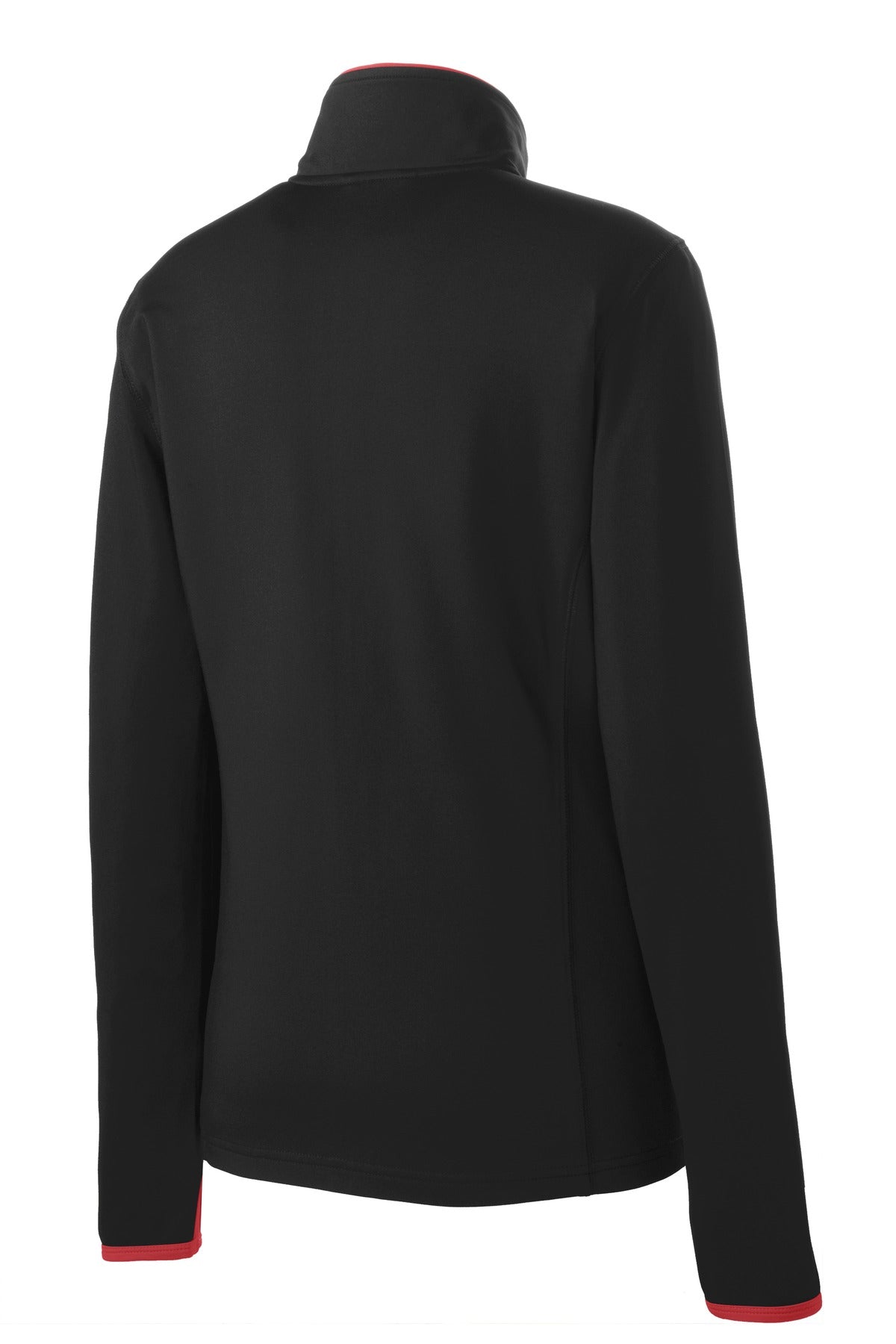 Sport-Tek® Women's Sport-Wick® Stretch Contrast Full-Zip Jacket