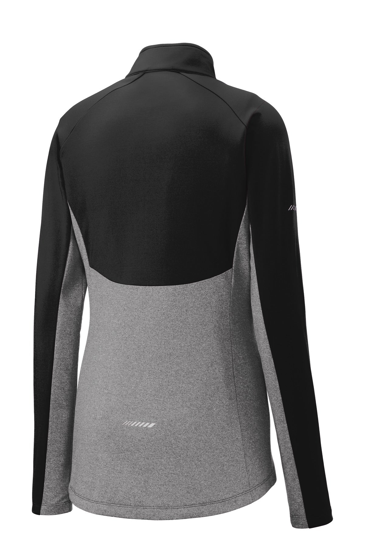 Sport-Tek® Women's Sport-Wick® Stretch Contrast 1/4-Zip Pullover