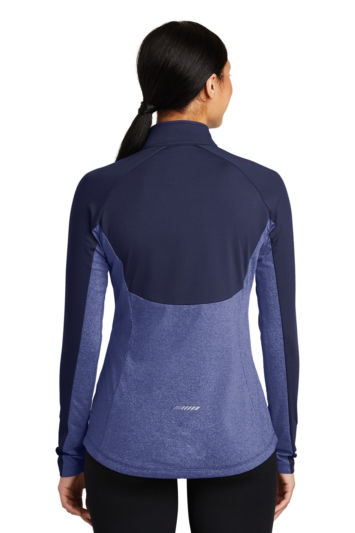 Sport-Tek® Women's Sport-Wick® Stretch Contrast 1/4-Zip Pullover