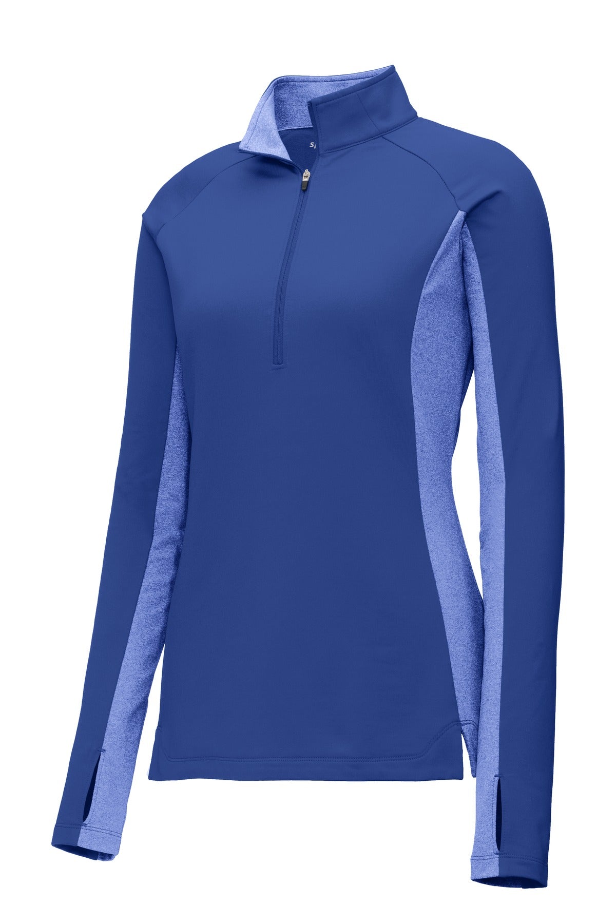 Sport-Tek® Women's Sport-Wick® Stretch Contrast 1/4-Zip Pullover