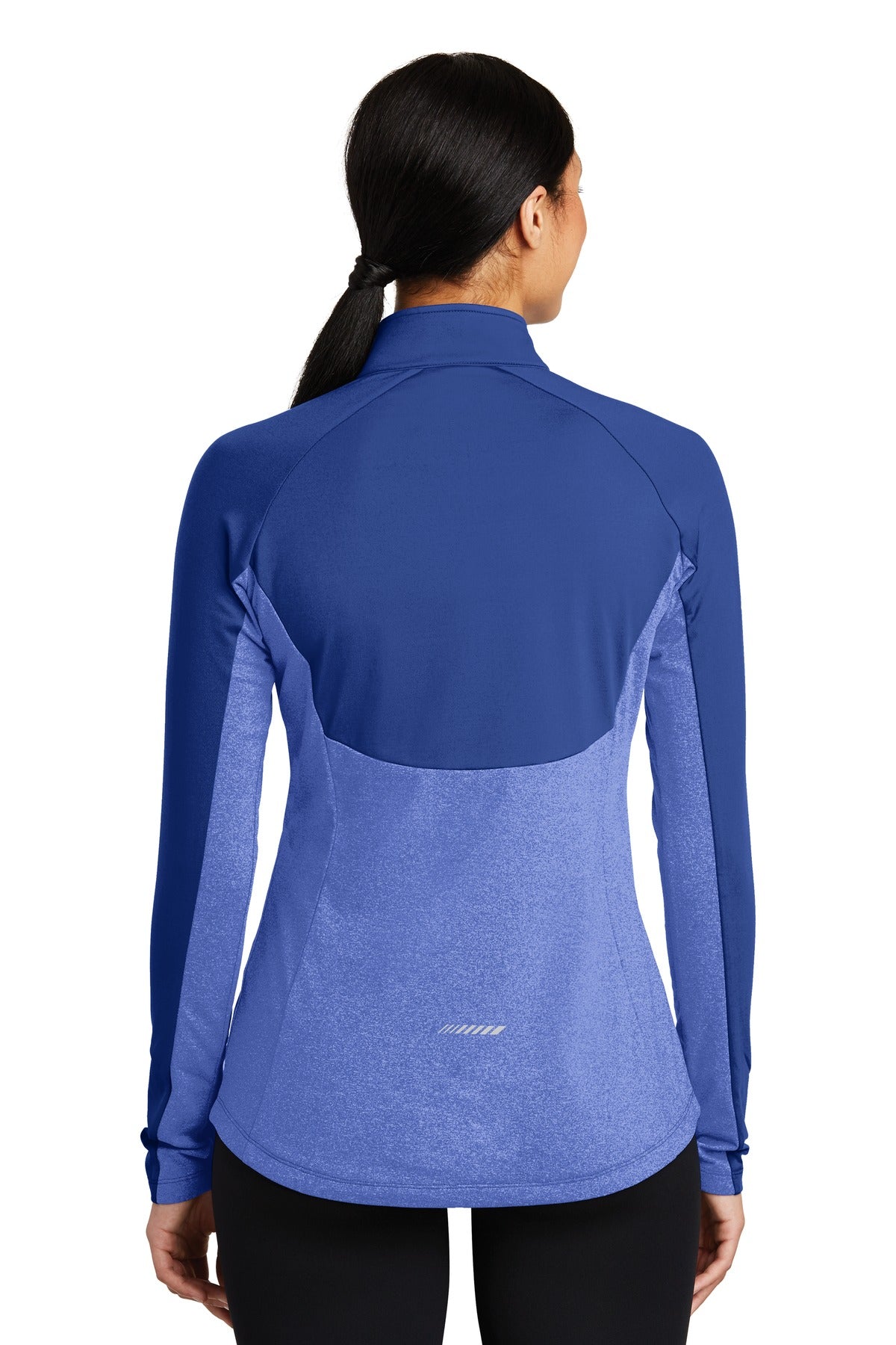Sport-Tek® Women's Sport-Wick® Stretch Contrast 1/4-Zip Pullover
