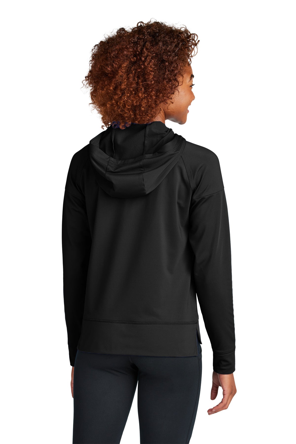 Sport-Tek® Women's Sport-Wick® Stretch 1/2-Zip Hoodie