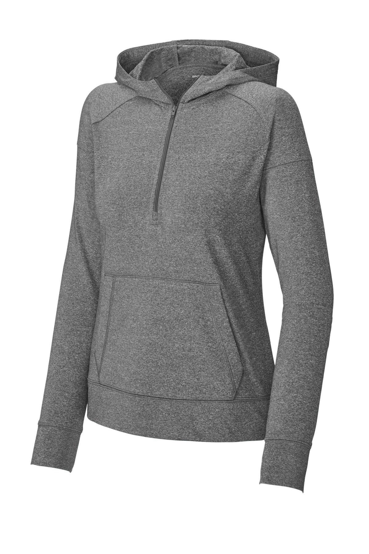 Sport-Tek® Women's Sport-Wick® Stretch 1/2-Zip Hoodie