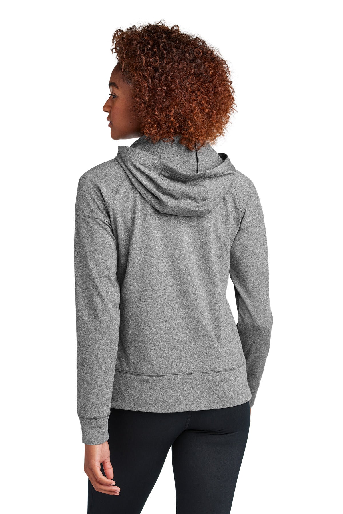Sport-Tek® Women's Sport-Wick® Stretch 1/2-Zip Hoodie