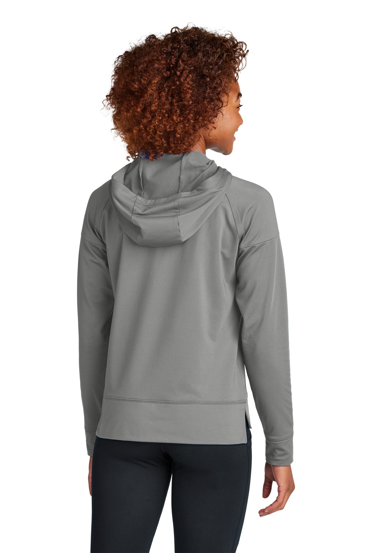 Sport-Tek® Women's Sport-Wick® Stretch 1/2-Zip Hoodie