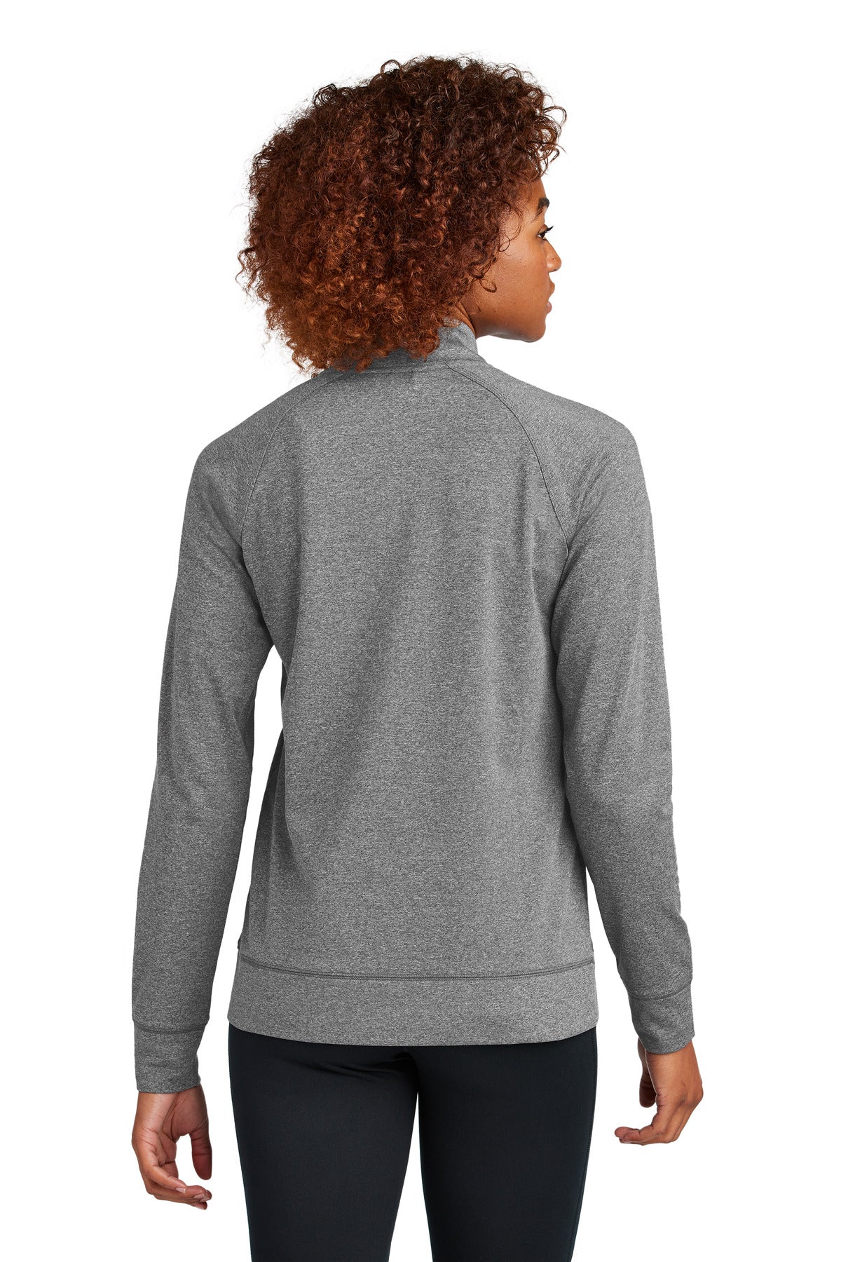 Sport-Tek® Women's Sport-Wick® Stretch Full-Zip Cadet Jacket