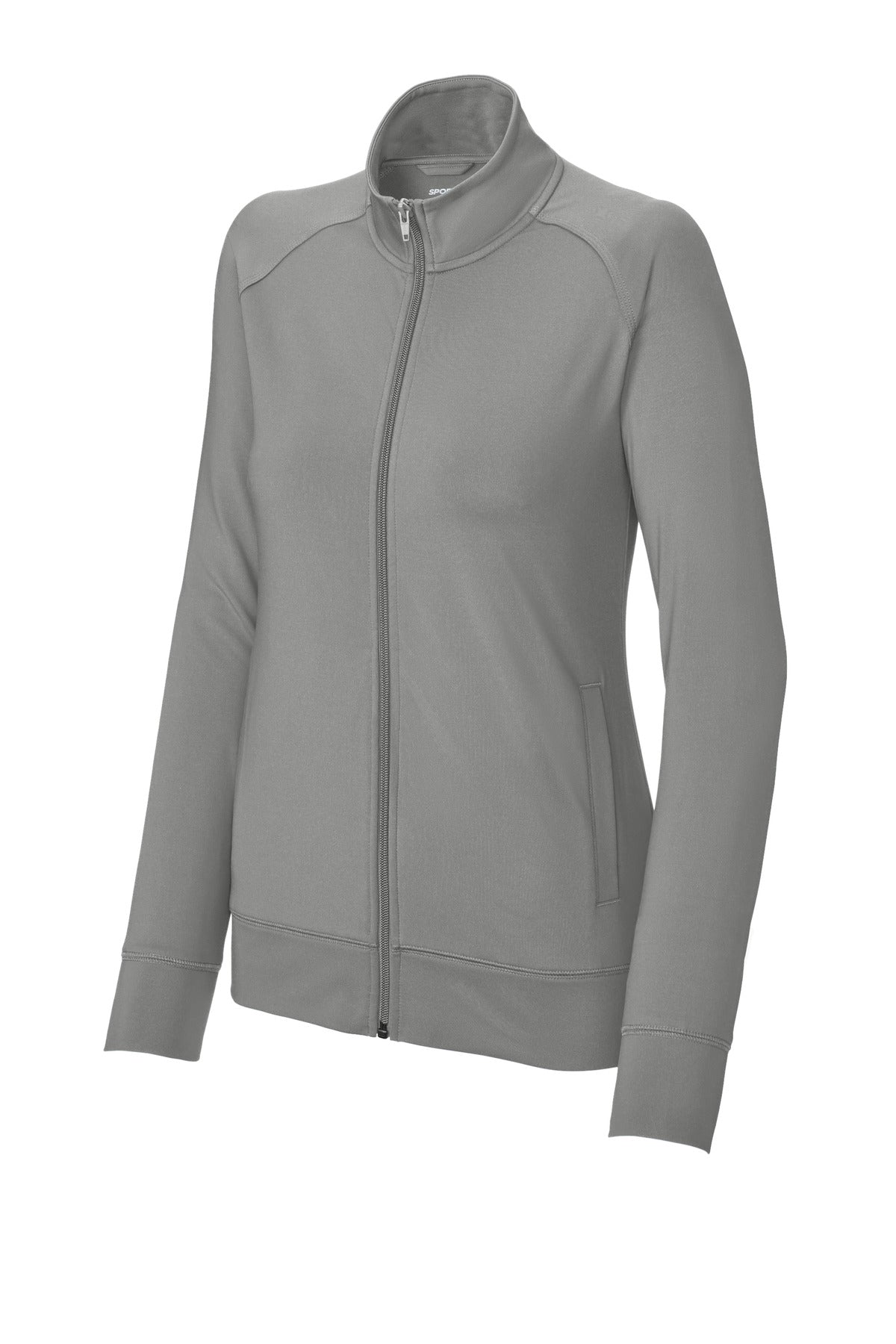 Sport-Tek® Women's Sport-Wick® Stretch Full-Zip Cadet Jacket