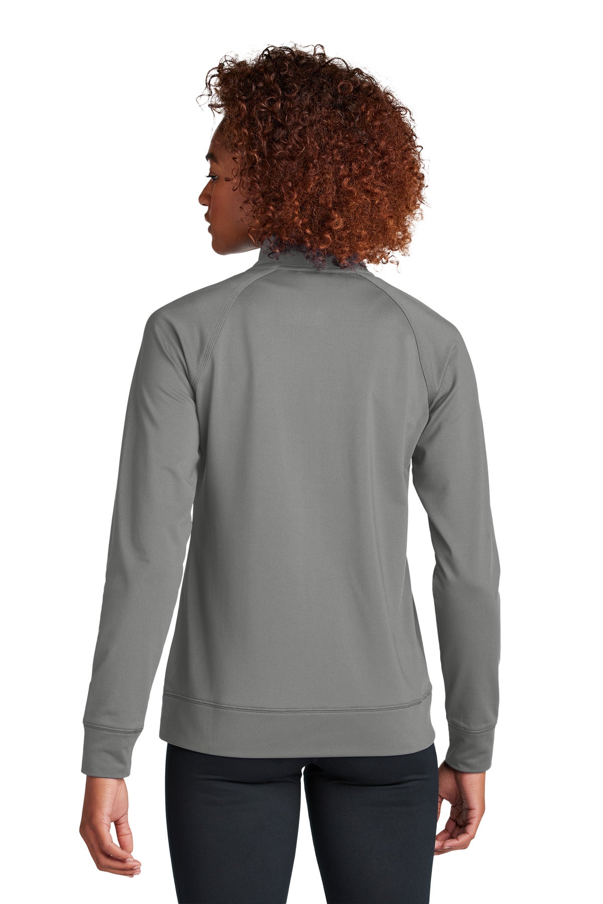 Sport-Tek® Women's Sport-Wick® Stretch Full-Zip Cadet Jacket