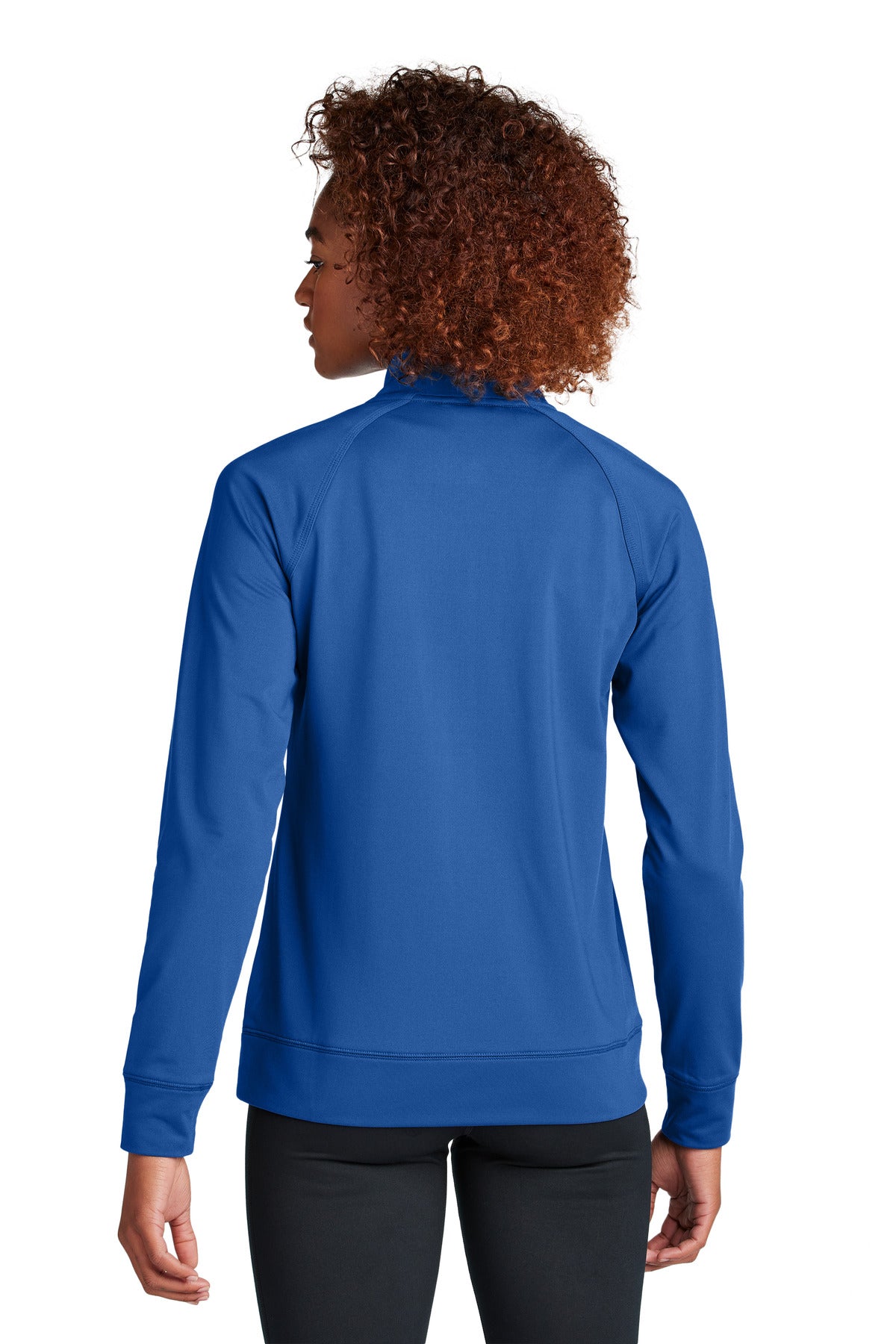 Sport-Tek® Women's Sport-Wick® Stretch Full-Zip Cadet Jacket