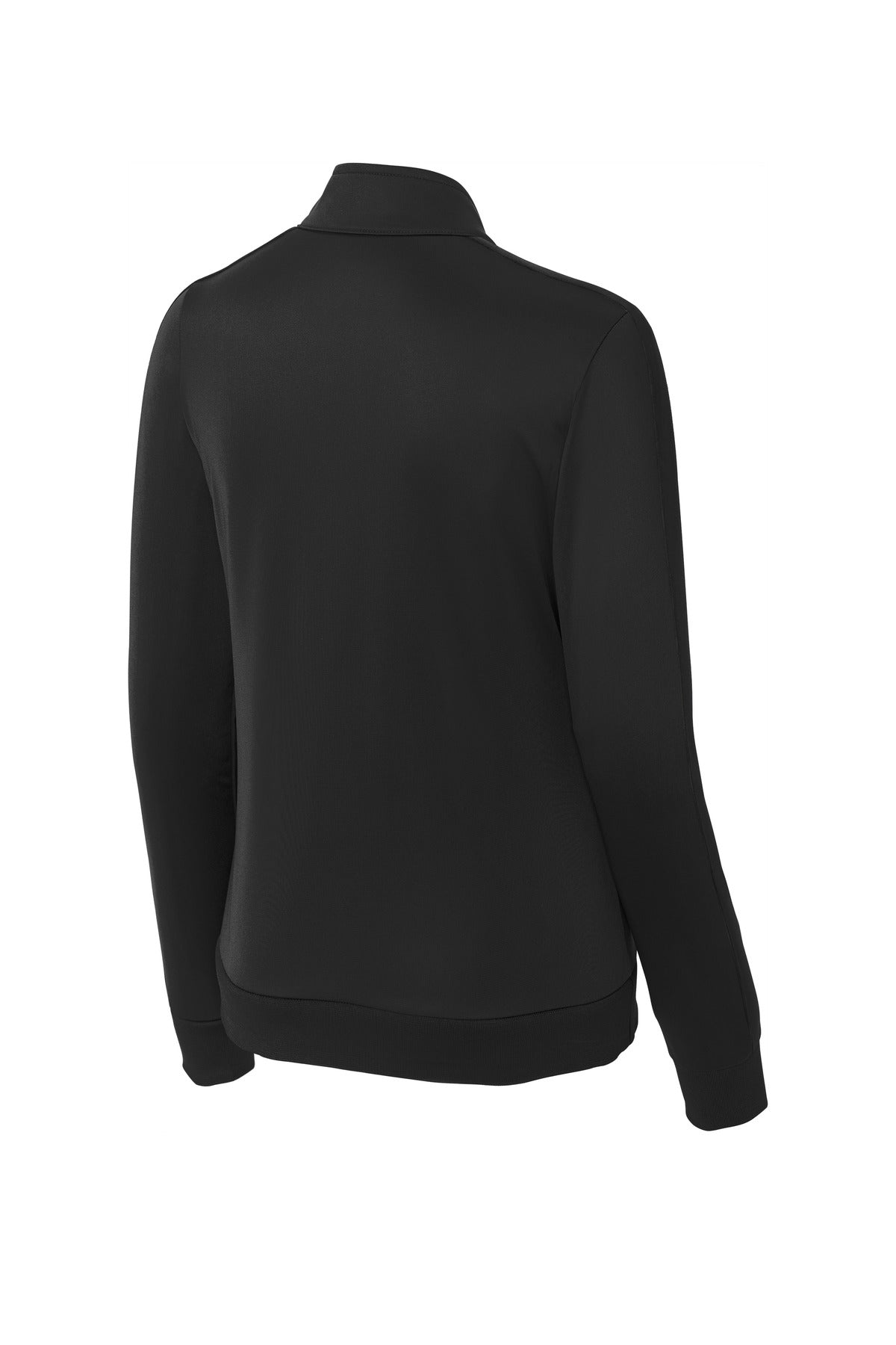 Sport-Tek® Ladies Tricot Sleeve Stripe Track Jacket