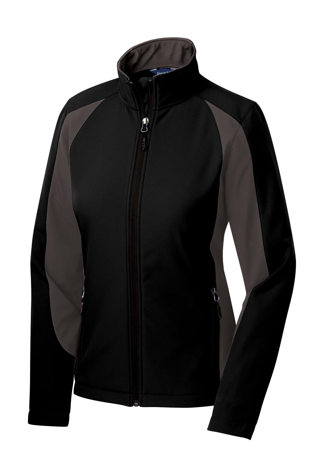 Sport-Tek® Women's Colorblock Soft Shell Jacket