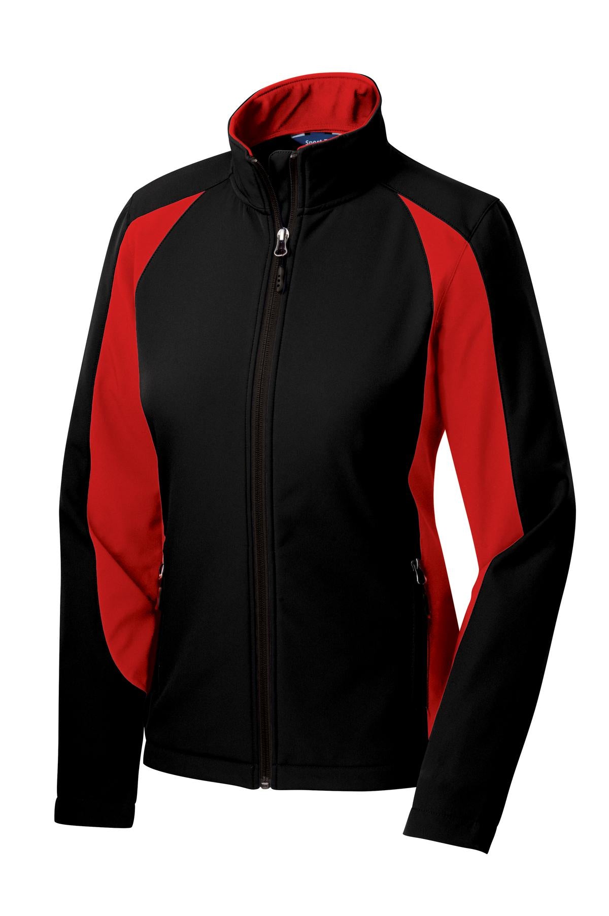 Sport-Tek® Women's Colorblock Soft Shell Jacket