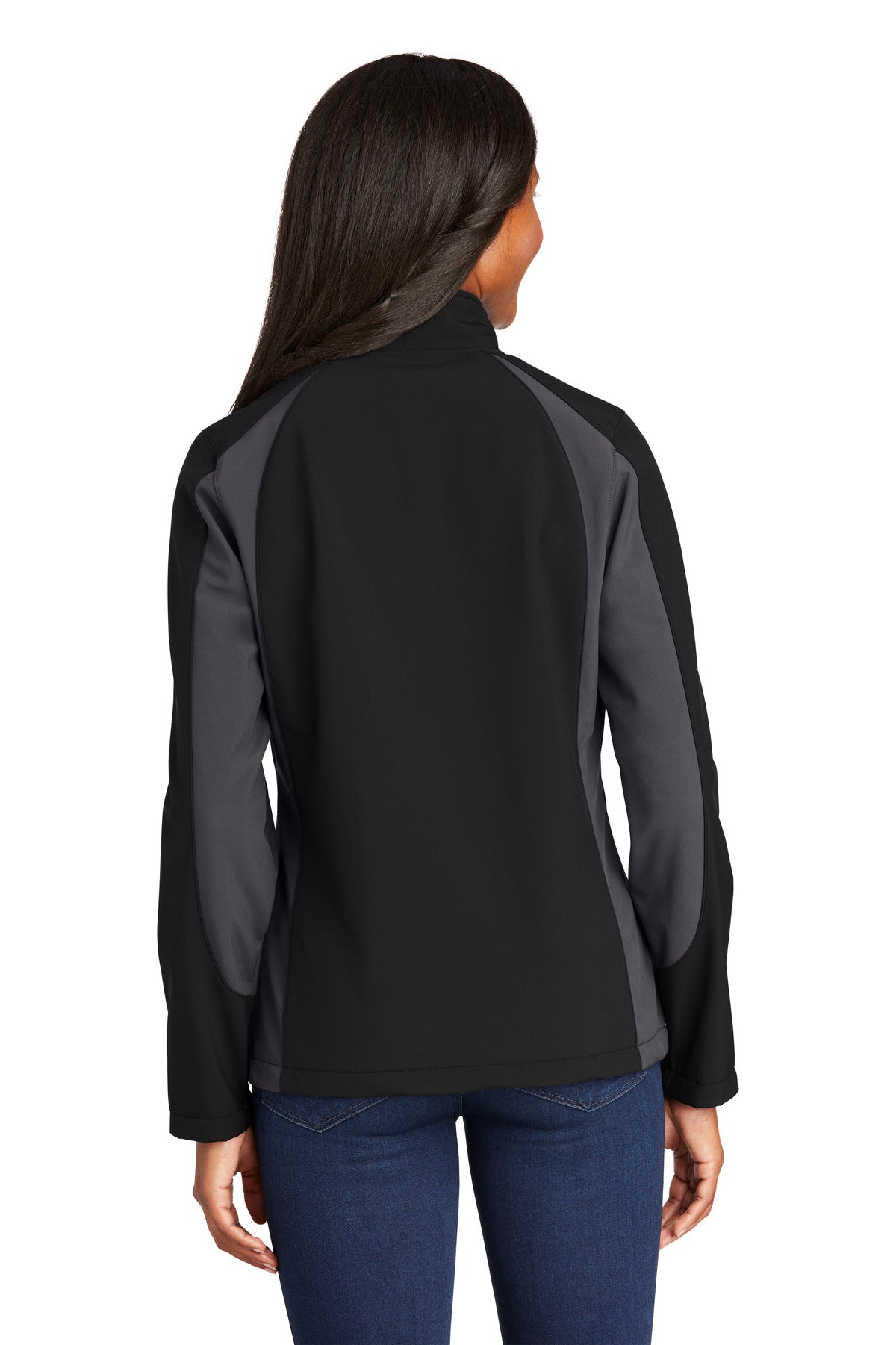 Sport-Tek® Women's Colorblock Soft Shell Jacket