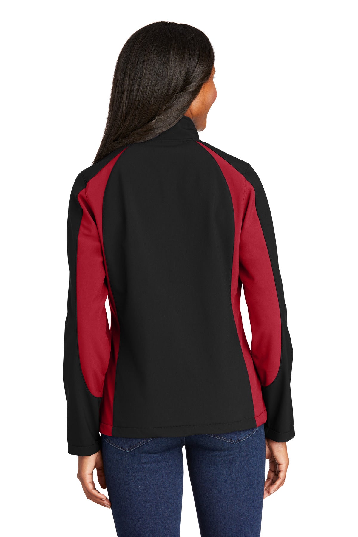 Sport-Tek® Women's Colorblock Soft Shell Jacket
