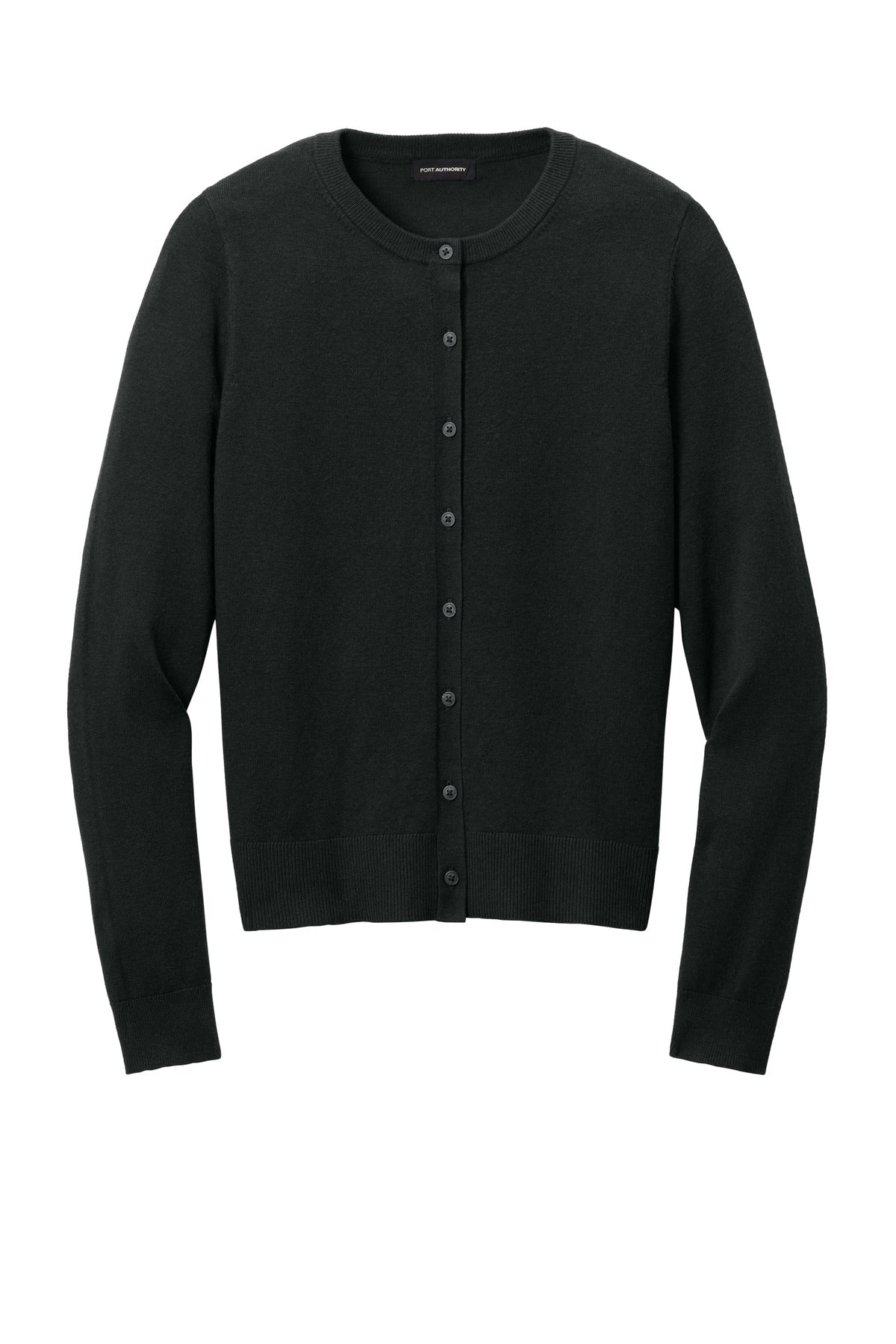 Port Authority® Women's Easy Care Crewneck Cardigan Sweater