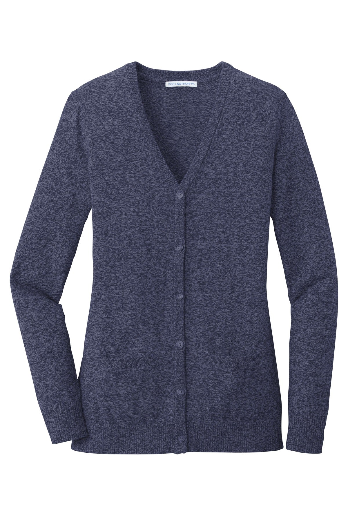 Port Authority® Women's Marled Cardigan Sweater