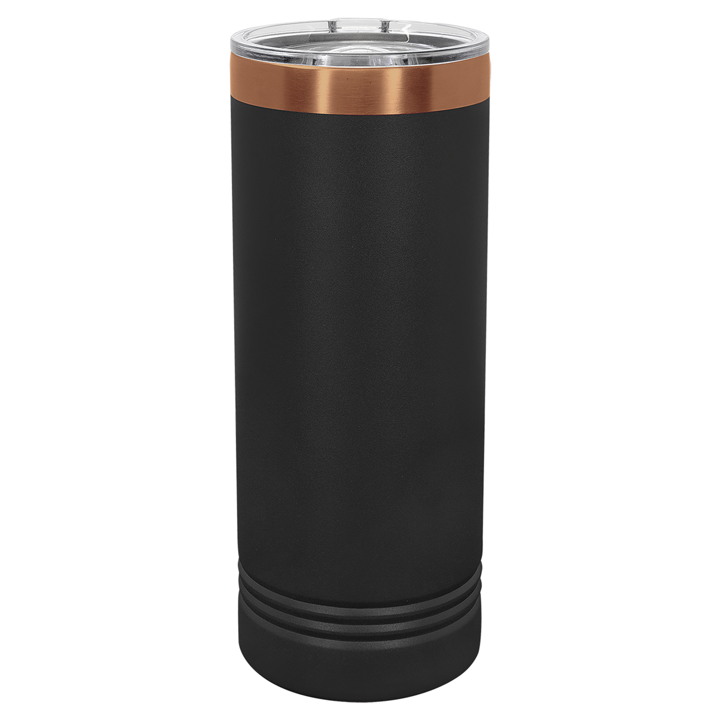 Custom Polar Camel® 22 oz. Rose Gold ION-Plated Skinny Tumbler with Slider Lid