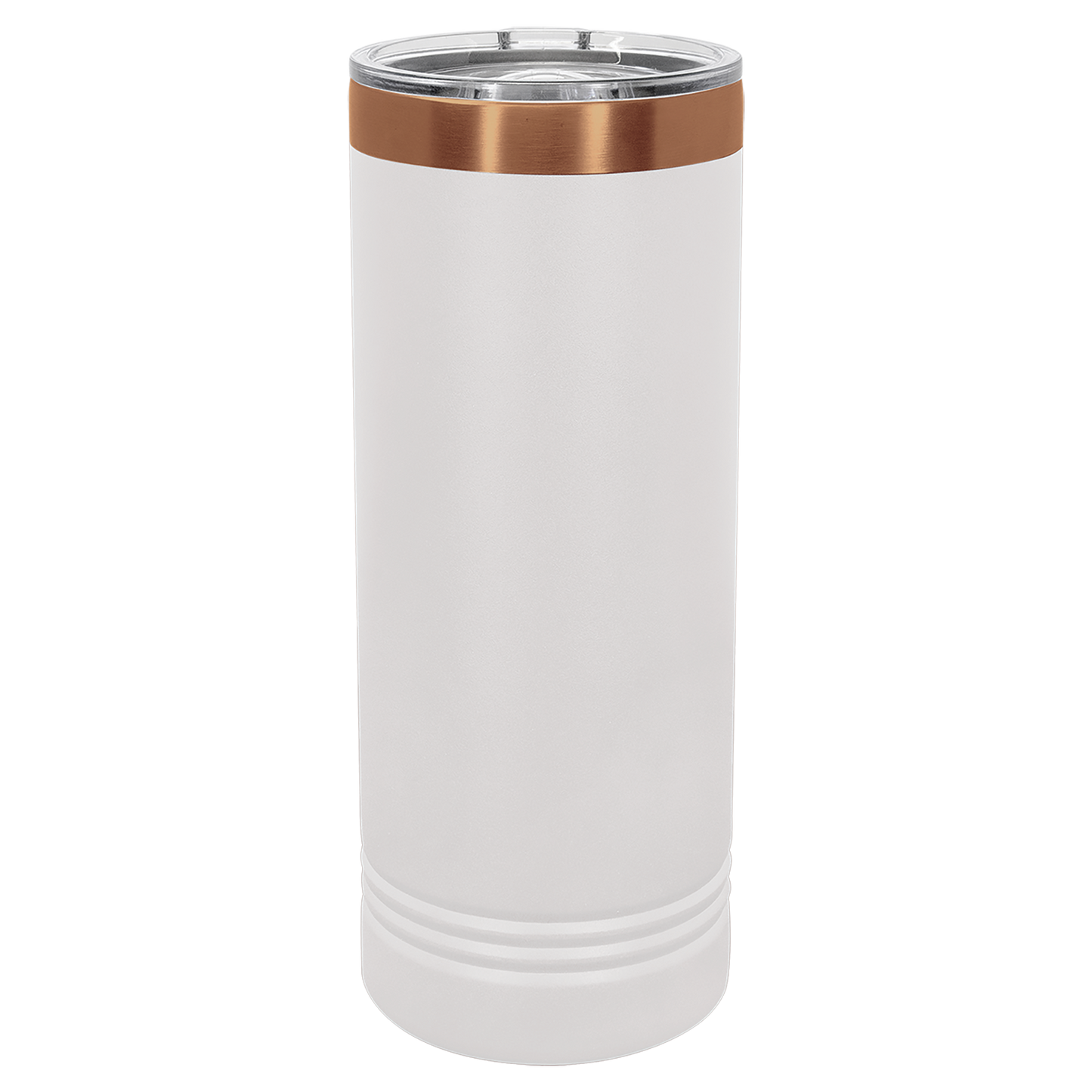 Custom Polar Camel® 22 oz. Rose Gold ION-Plated Skinny Tumbler with Slider Lid