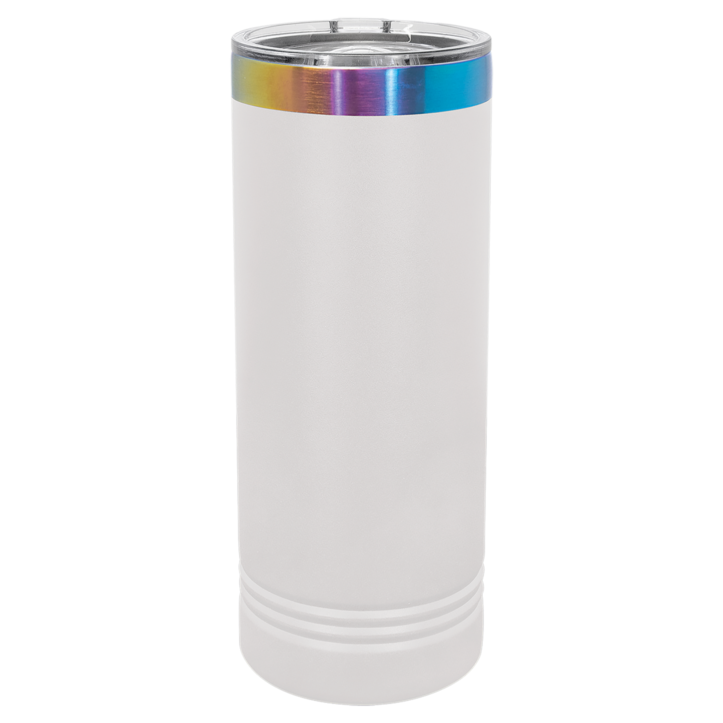 Custom Polar Camel® 22 oz. Prismatic Effect ION-Plated Skinny Tumbler with Slider Lid