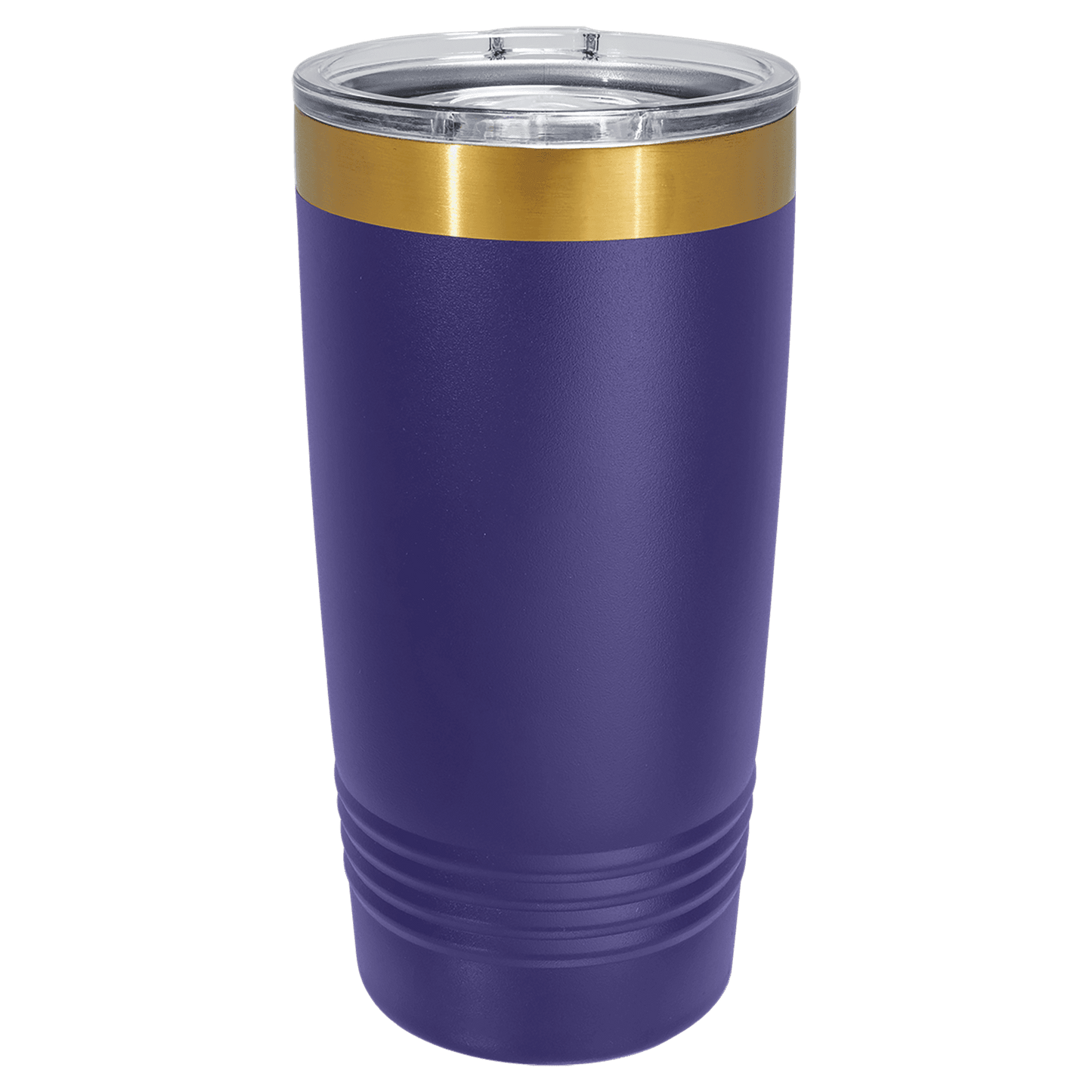 Custom Polar Camel® 20 oz Bright Gold ION-Plated Ringneck Tumbler with Slider Lid