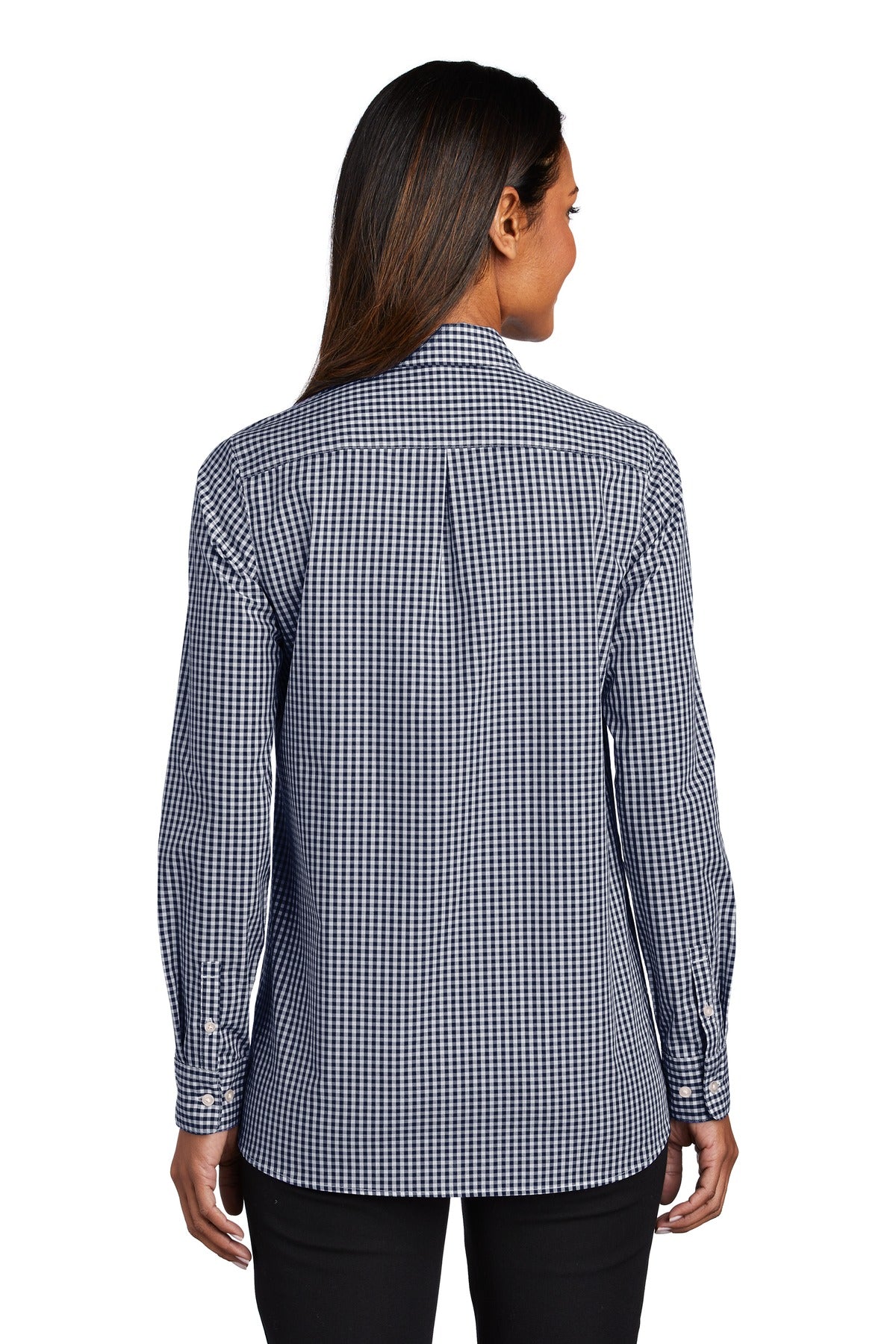 Port Authority® Women's Broadcloth Gingham Easy Care Shirt