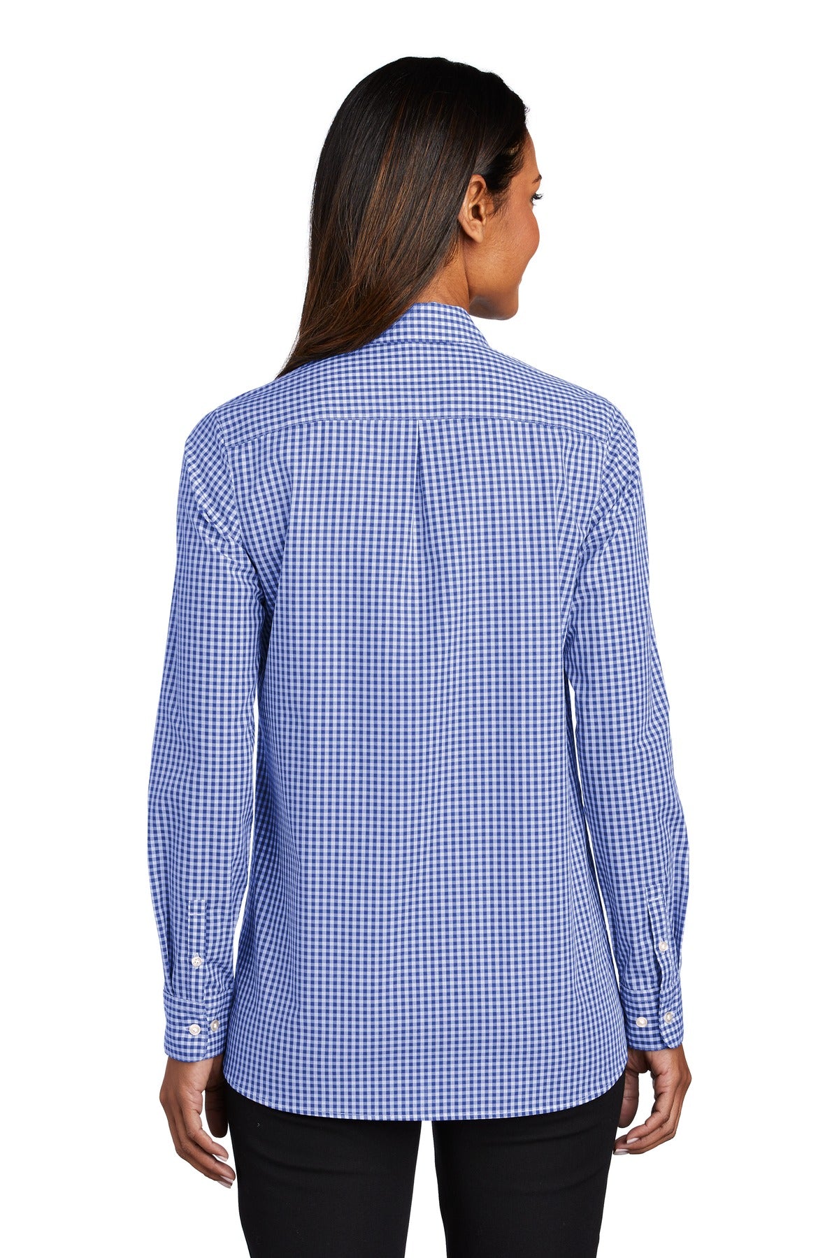 Port Authority® Women's Broadcloth Gingham Easy Care Shirt
