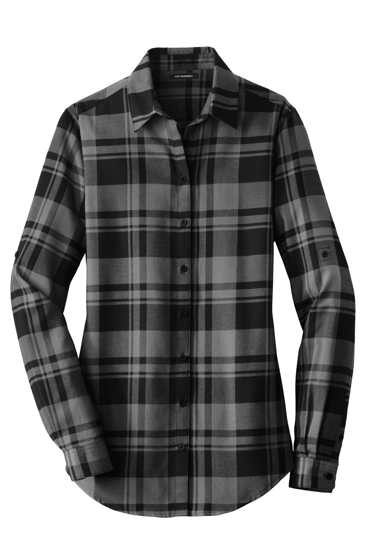 Port Authority® Women's Plaid Flannel Tunic